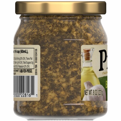 Prego® Basil Pesto Sauce Perspective: bottom