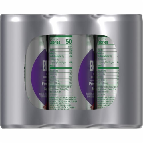 V8 +Energy® Pomegranate Blueberry Energy Drink Perspective: bottom