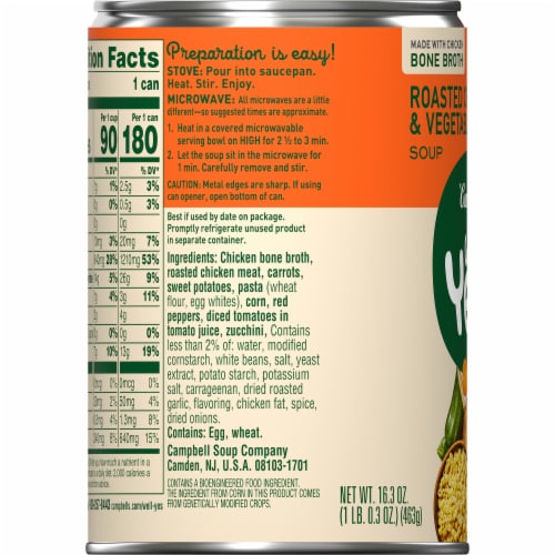 Campbell's® Well Yes!® Roasted Chicken and Vegetable Soup Perspective: bottom
