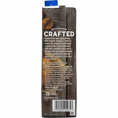 Swanson® Crafted Roasted Chicken Broth Perspective: bottom