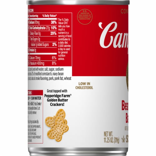 Campbell's® Condensed Bean with Bacon Soup Perspective: bottom