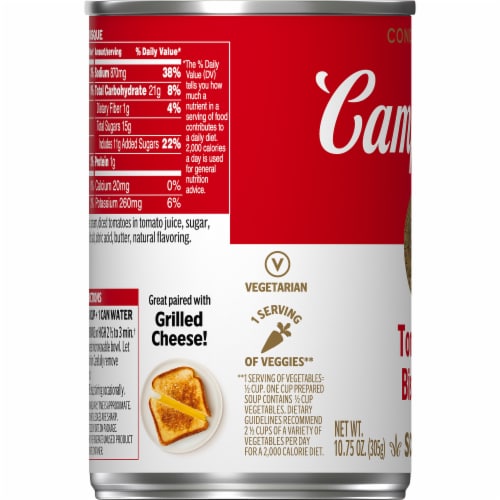 Campbell's tomato sales bisque soup