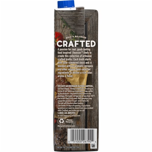 Swanson Crafted Artisan Beef Broth Perspective: bottom