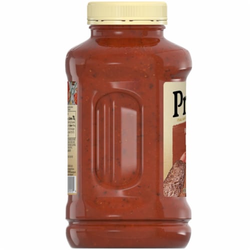 Prego® Italian Pasta Sauce Flavored With Meat Jar Perspective: bottom