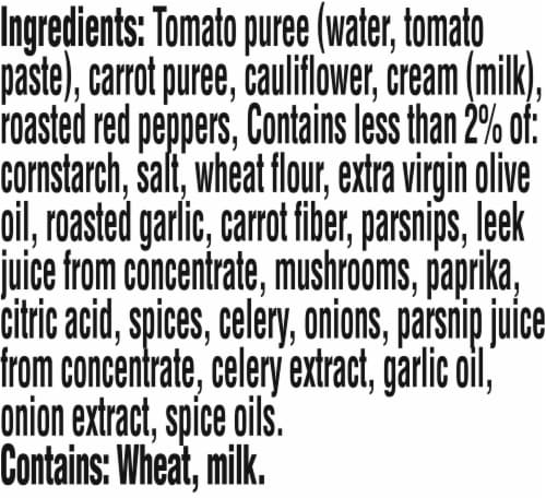 Campbell's Condensed Red Pepper Soup Perspective: bottom