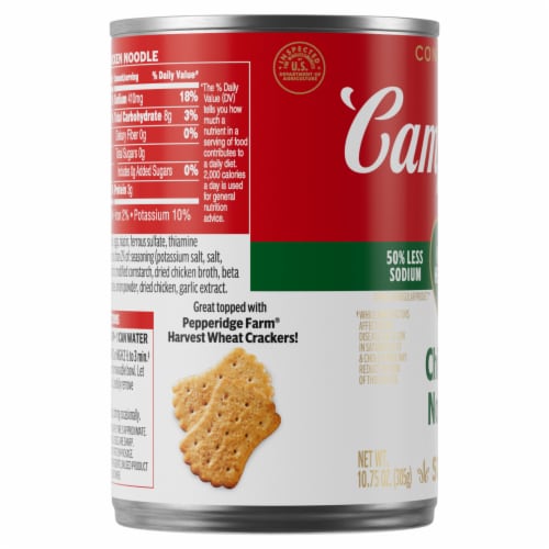 Campbell's® Healthy Request® Condensed Chicken Noodle Soup Perspective: bottom