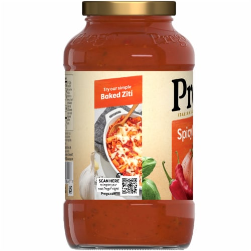 Prego® Spicy Marinara Pasta Sauce Perspective: bottom