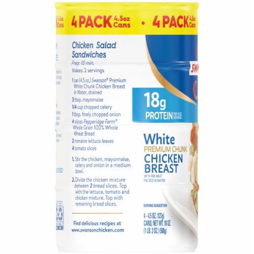 Swanson® White Premium Chunk Canned Chicken Breast in Water Perspective: bottom