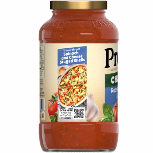 Prego® Chunky Roasted Garlic & Herb Pasta Sauce Perspective: bottom