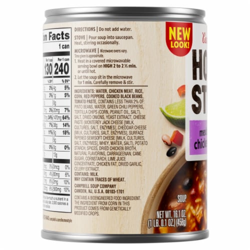 Campbell's® Homestyle™ Mexican-Style Chicken Tortilla Soup Perspective: bottom