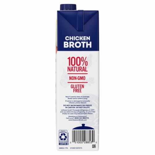 Swanson 100% Natural Spicy Chicken Broth Perspective: bottom