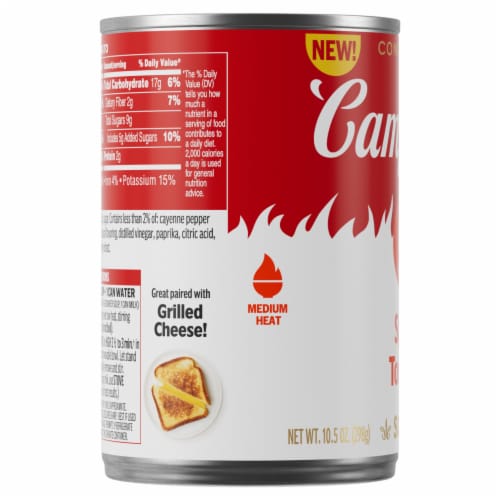 Campbell's® Condensed Spicy Tomato Soup Perspective: bottom