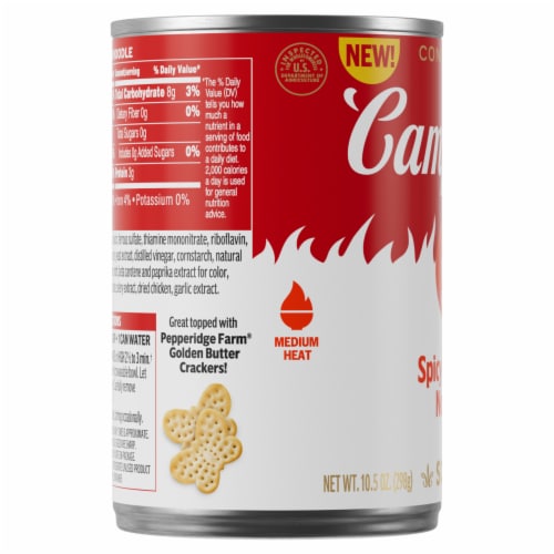 Campbell'S Condensed Spicy Chicken Noodle Soup Perspective: bottom