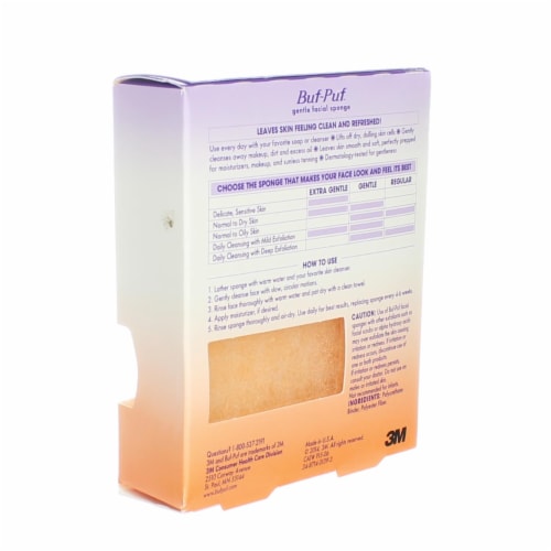 Buf-Puf Facial Sponge, Gentle Perspective: bottom