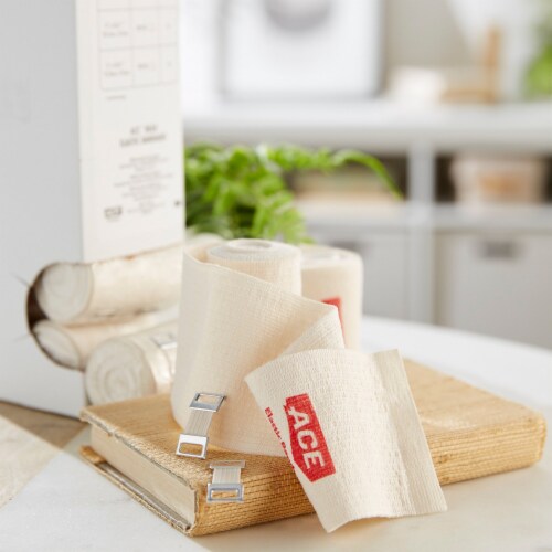 3M ACE Elastic Bandage Beige NonSterile 3 x 5 Yd 10 Ct Perspective: bottom