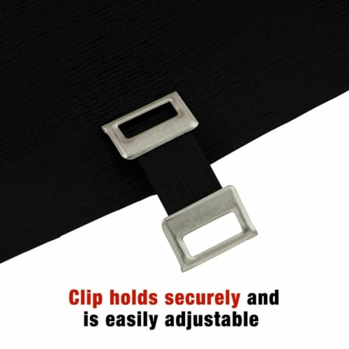 Ace Black Compression Elastic Bandage with Metal Clips - 3 Inch Perspective: bottom