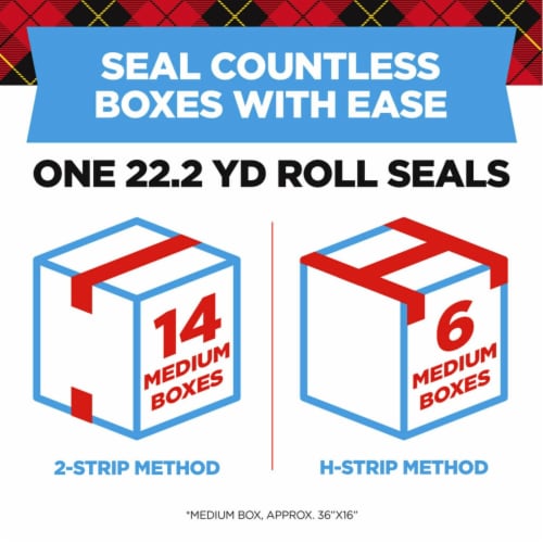 Scotch® Shipping Heavy Duty Packing Tape Perspective: bottom
