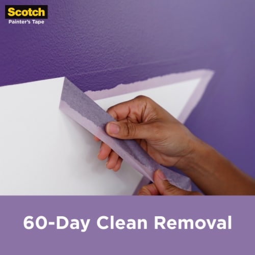 Scotch® Delicate Serface Painter's Tape - Purple Perspective: bottom