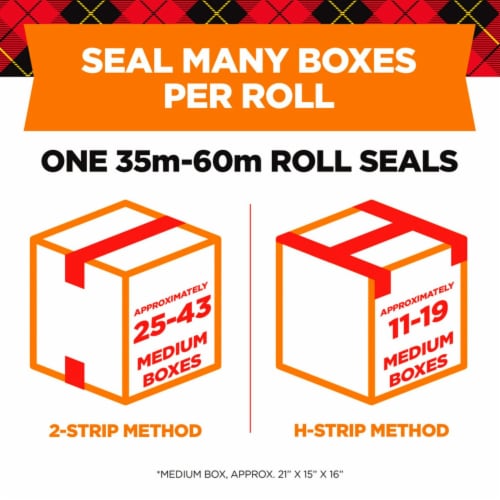 Scotch® Long Lasting Storage Packaging Tape - Clear Perspective: bottom