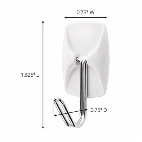 Command® Small Wire Hooks Perspective: bottom