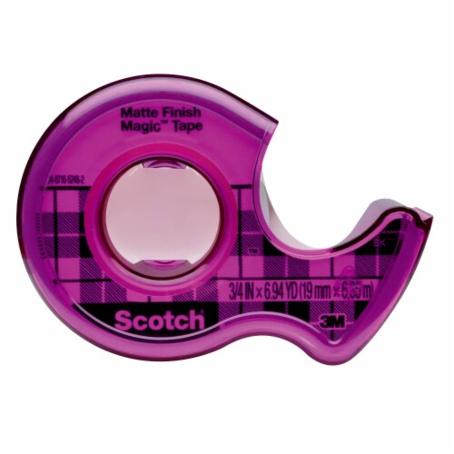 Scotch® Matte Finish Magic™ Tape - Clear Perspective: bottom