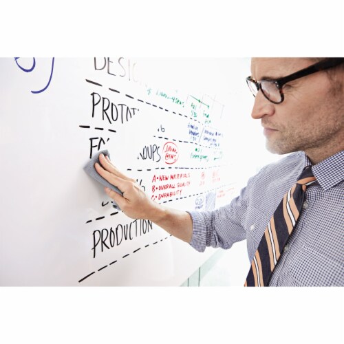 Post-it® Dry Erase Cleaning Cloth, 10.63  X 10.63  DEFCLOTH Perspective: bottom