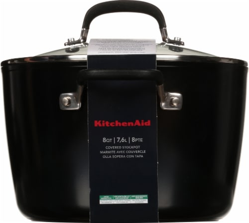 KitchenAid Stock Pot With Lid Perspective: bottom