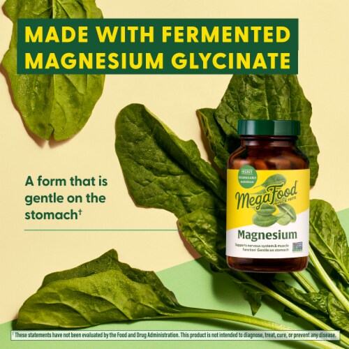 MegaFood® Magnesium Dietary Supplement Tablets Perspective: bottom
