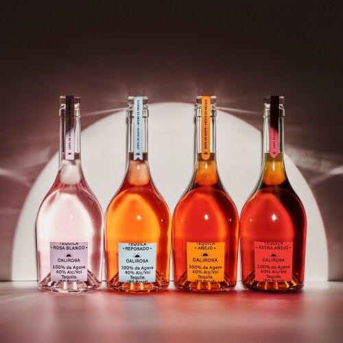 Calirosa Rosa Blanco Tequila Perspective: bottom