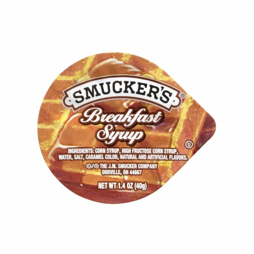 Smucker's Food Syrup Pack Perspective: bottom