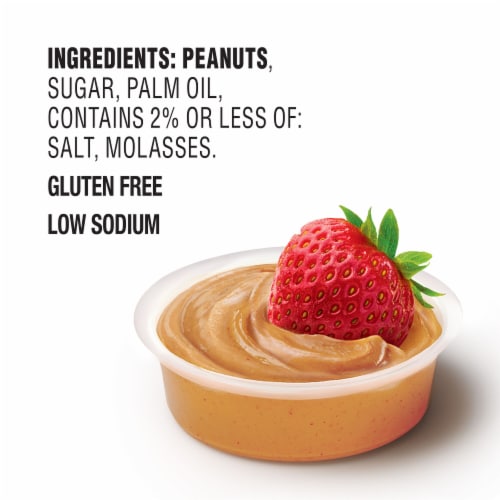 Jif To Go Natural Creamy Peanut Butter Spread Perspective: bottom