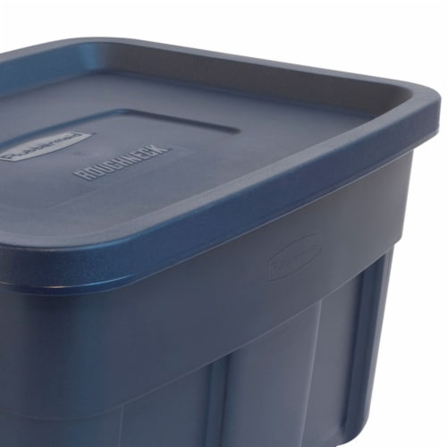 Rubbermaid Roughneck Storage Box with Lid - Indigo, 1 - Fred Meyer