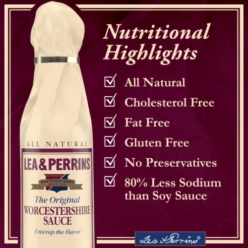 Lea & Perrins The Original Worcestershire Sauce Perspective: bottom