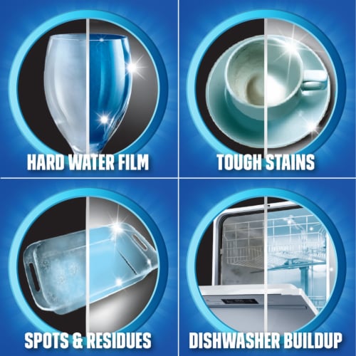 Finish® Power Up Lemon Hard Water Scented Booster Perspective: bottom