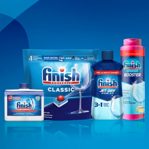 Finish® Powerball Classic Dishwashing Detergent Tablets Perspective: bottom