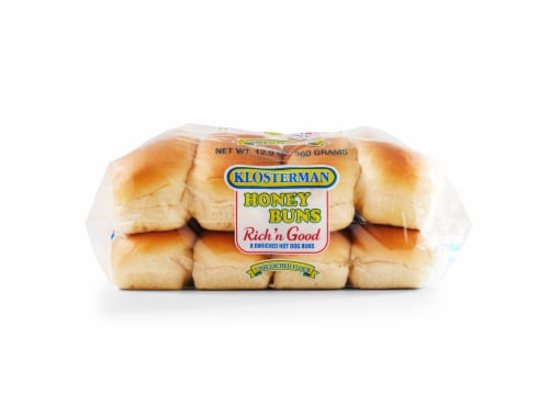 Klosterman Rich 'n Good Honey Hot Dog Buns Perspective: bottom