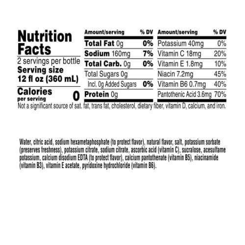 Propel Zero Sugar Electrolyte Water Beverage Kiwi Strawberry Perspective: bottom