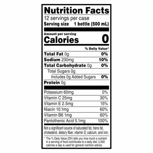 Propel® Zero Sugar Electrolyte Watermelon Flavored Bottled Water Perspective: bottom