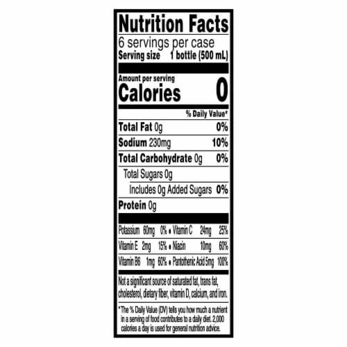 Propel® Electrolyte Mango Flavored Bottled Water Perspective: bottom