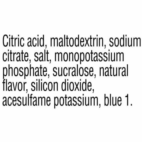Gatorade® Zero Sugar Glacier Freeze Drink Mix Packets Perspective: bottom