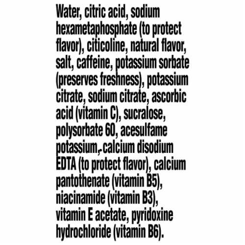 Propel® Raspberry Green Tea Energy Boost Electrolyte Water Beverage Sports Drink Perspective: bottom