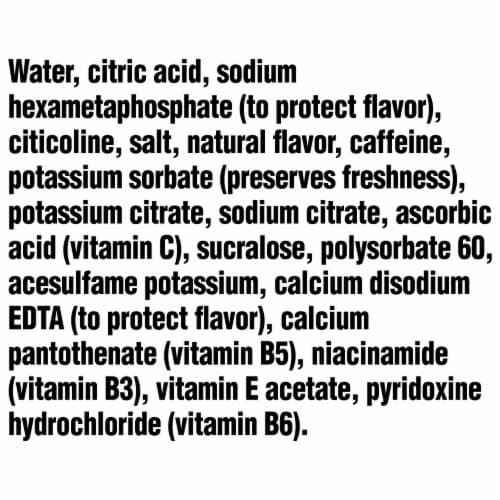 Propel® Passionfruit Guava Energy Boost Electrolyte Water Beverage Sports Drink Perspective: bottom