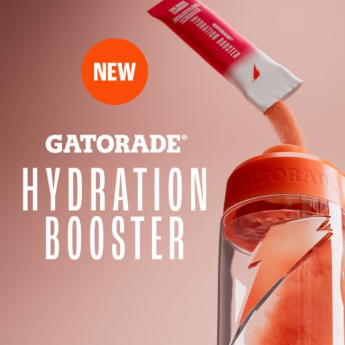 Gatorade® Hydration Booster Strawberry Watermelon Electrolyte Drink Mix Perspective: bottom