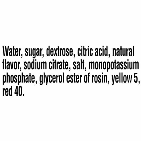 Gatorade® Summer Blaze Sports Drink Multipack Bottles Perspective: bottom