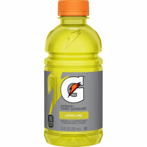 Gatorade® Red Yellow Orange Sports Drink Variety Pack Bottles Perspective: bottom