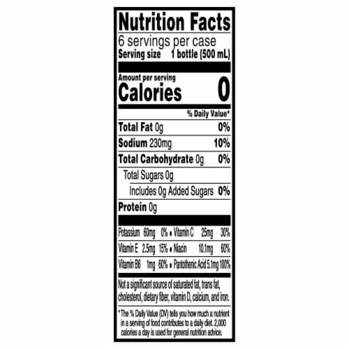 Propel® Zero Calorie Electrolyte Berry Flavored Bottled Water Perspective: bottom