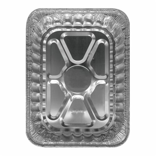 Handi-foil® Extra Deep BBQ King Utility Pan - Silver Perspective: bottom