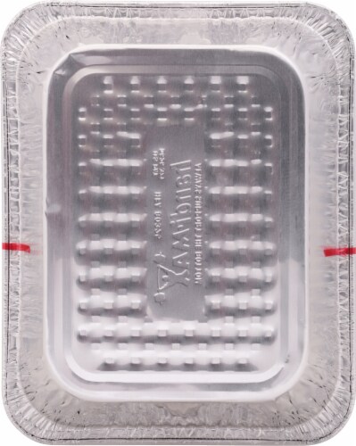 Handi-foil® King Roaster Extra Deep Baker Disposable Pans - Silver Perspective: bottom