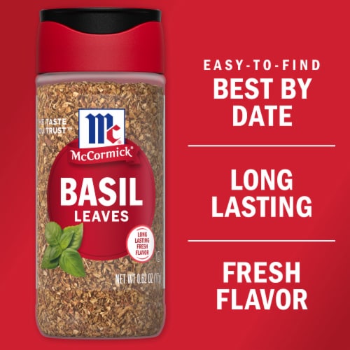 McCormick Basil Leaves Perspective: bottom