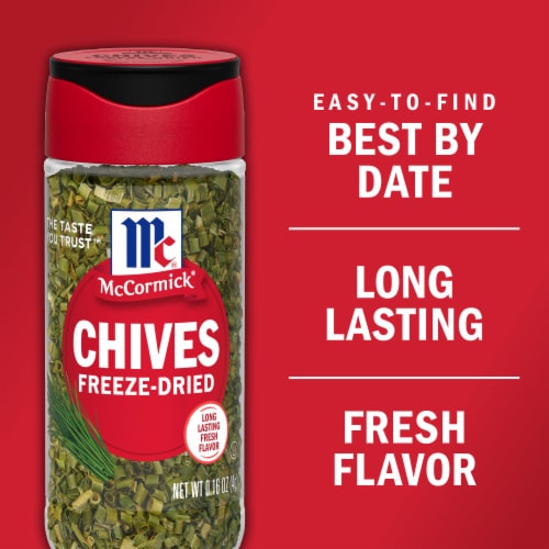 McCormick Freeze-Dried Chives Perspective: bottom